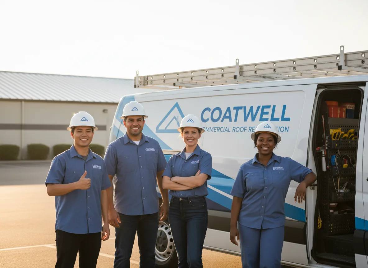 Commercial roof coating company in Mentone, TX